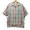 セヴシグ SEVESKIG Ombre Check S/SL Shirt メンズ  M